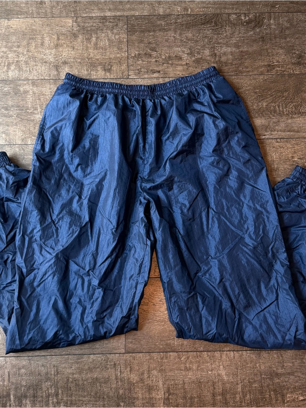 Navy Blue Lightweight Windbreaker Pants